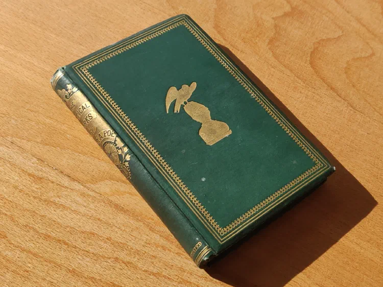 The Poetical Works of Edgar Allan Poe, vzácné rané vydání, c. 1865